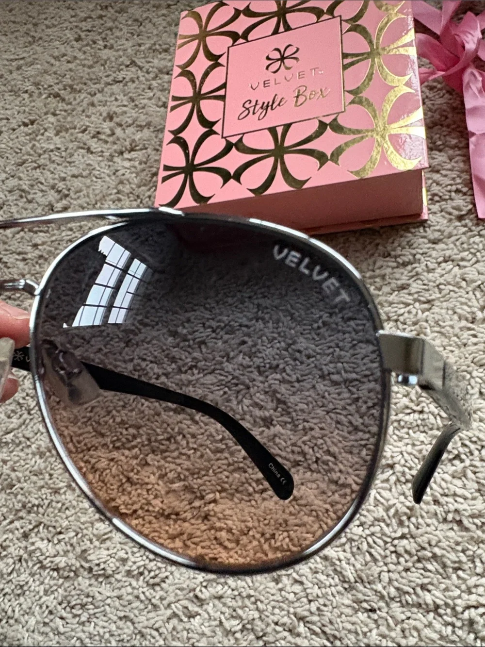 Velvet eyewear sunglasses trio